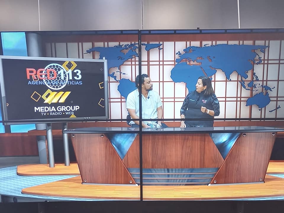 Myriam Martínez en entrevista