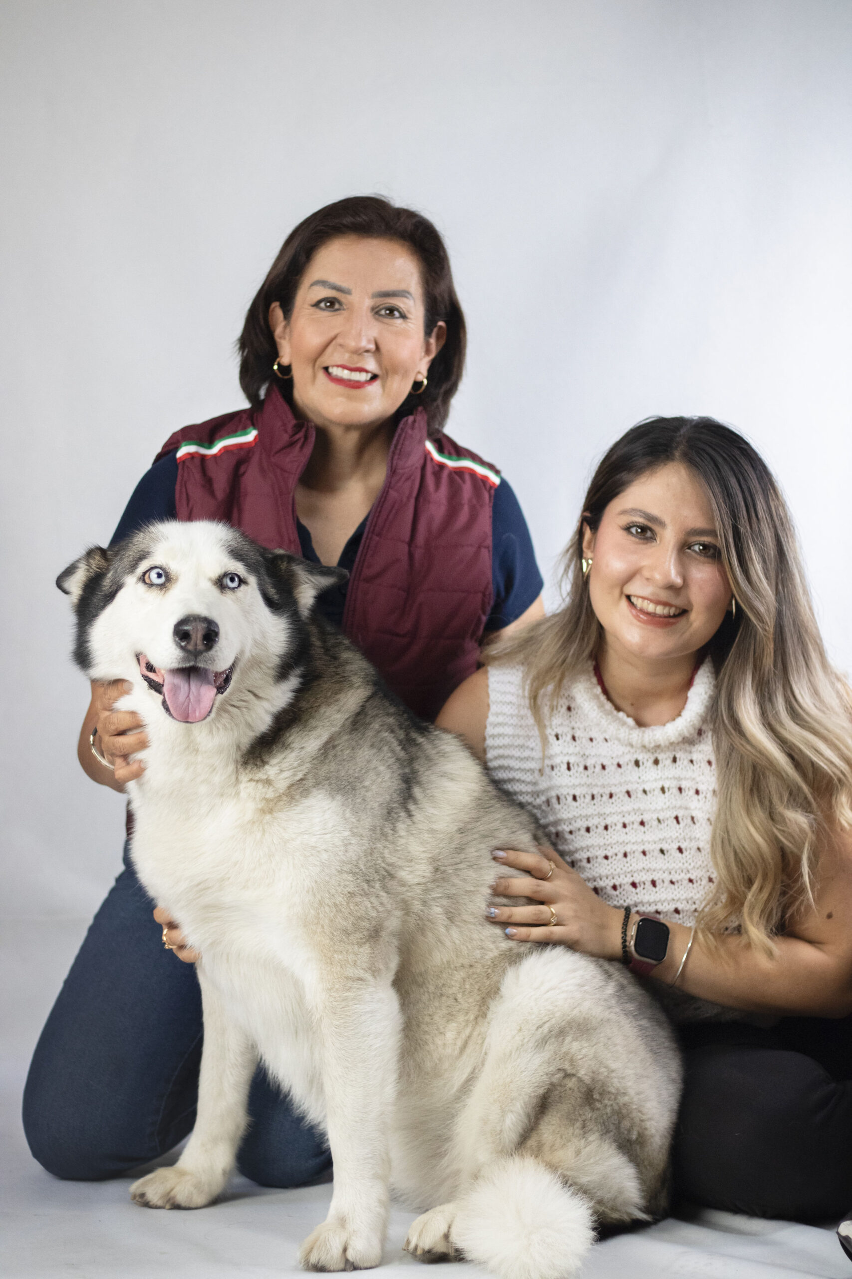 Myriam Martínez con su hija Dayanna