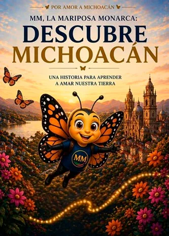 Portada del cuento MM descubre Michoacán