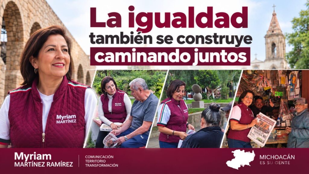 La igualdad también se construye caminando juntos
